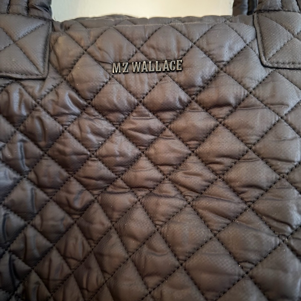 MZ Wallace Black Quilted Tote - Picture 2 of 5